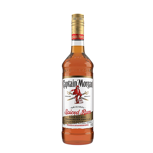 Captain Morgan Spiced Rum Original Real Madagascar Vanilla 70 750ML