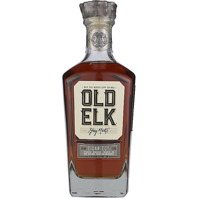 OLD ELK BLENDED AMERICAN WHISKEY CIGAR CUT ISLAND BLEND 111.7 750ML