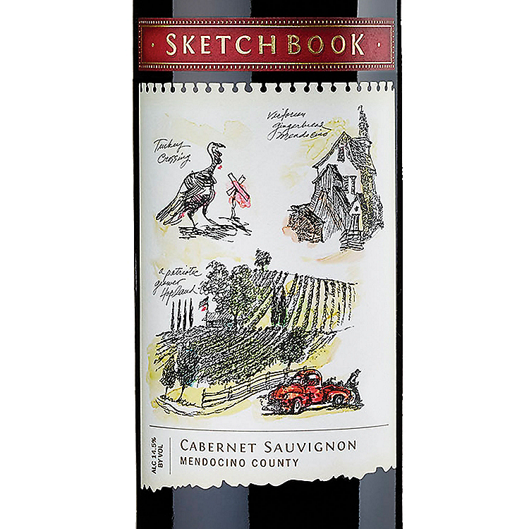 SKETCHBOOK CABERNET SAUVIGNON MENDOCINO COUNTY 2020 750ML