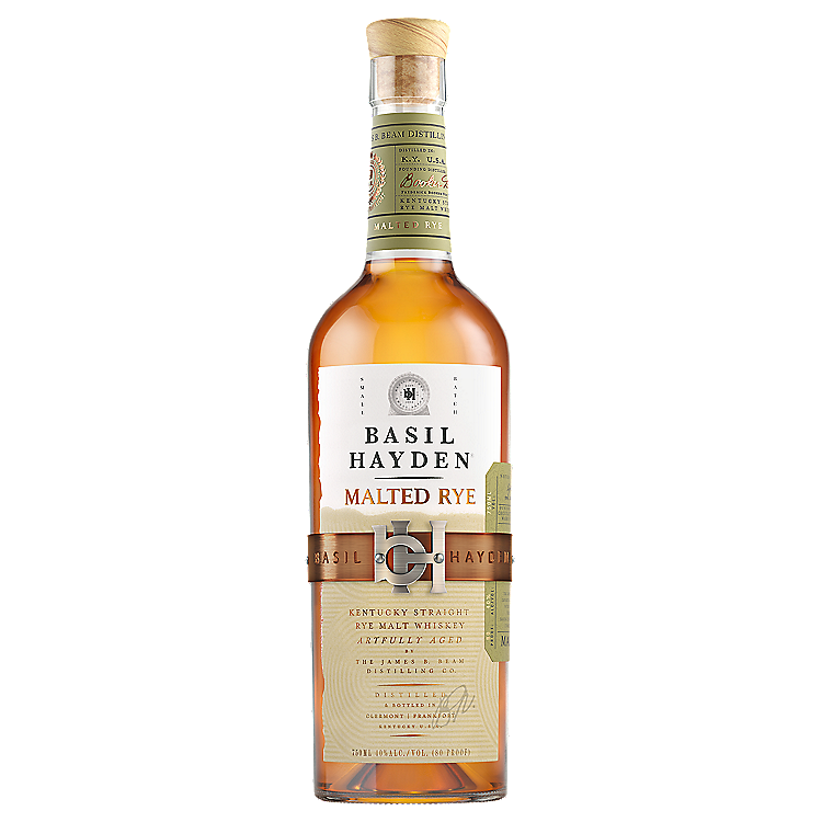 BASIL HAYDEN RYE WHISKEY MALTED 80 750ML