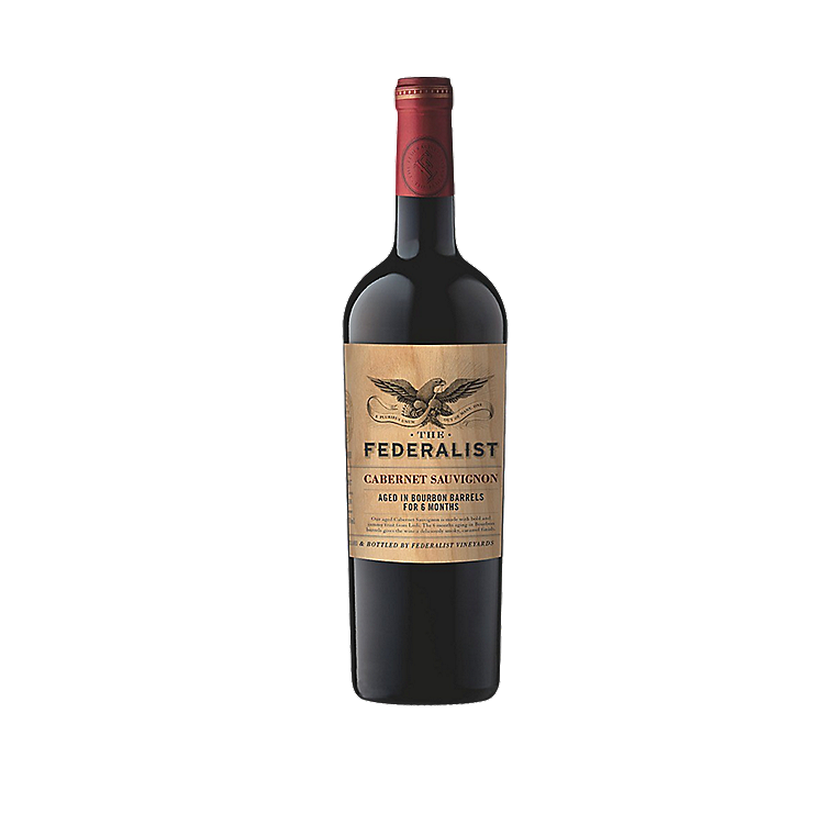 THE FEDERALIST CABERNET SAUVIGNON AGED IN BOURBON BARRELS FOR 6 MONTHS NORTH COAST 750ML