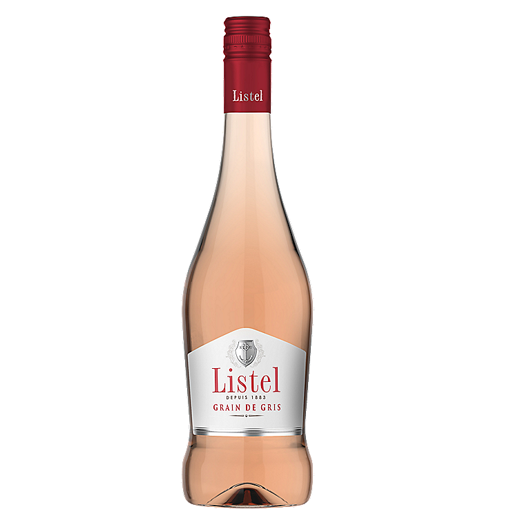 LISTEL TERRES DU MIDI ROSE GRAIN DE GRIS 750ML