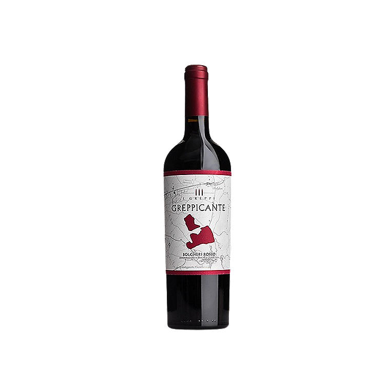 I GREPPI BOLGHERI ROSSO GREPPICANTE 2021 750ML