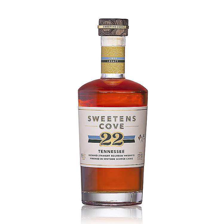 SWEETENS COVE BLENDED BOURBON 22 FINISHED IN SPEYSIDE SCOTCH CASKS 10 YR 114 750ML