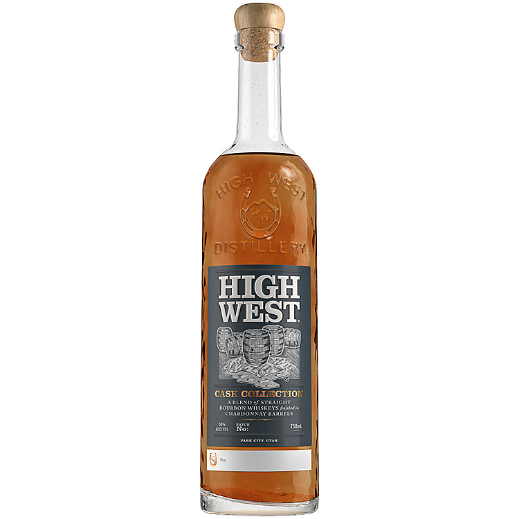 HIGH WEST STRAIGHT BOURBON CASK COLLECTION CHARDONNAY BARREL 100 750ML