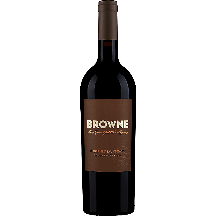 BROWNE FAMILY VINEYARDS CABERNET SAUVIGNON MY GRANDFATHER'S LEGACY COLUMBIA VALLEY 2021 750ML