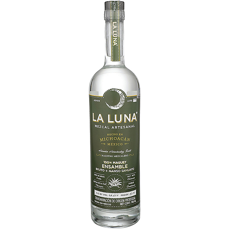 LA LUNA MEZCAL ENSAMBLE BRUTO MANSO SAHUAYO 97.02 750ML