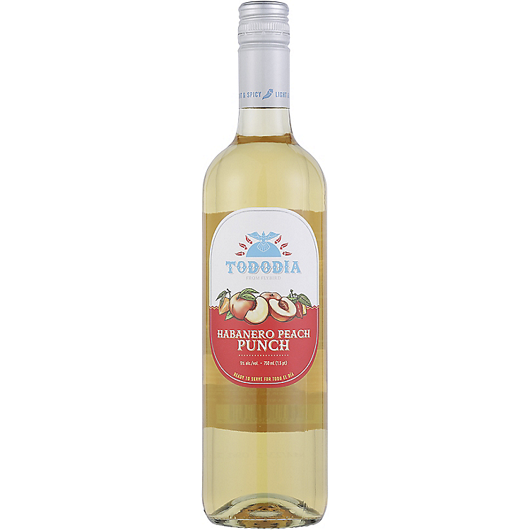 TODODIA HABANERO PEACH PUNCH WINE BASED COCKTAIL 750ML