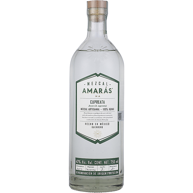 AMARAS MEZCAL A. CUPREATA JOVEN 86 750ML
