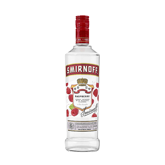 SMIRNOFF VODKA RASPBERRY FLAVORED 60 750ML