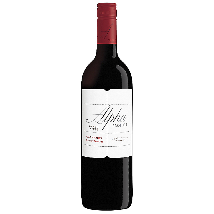 ALPHA PROJECT CABERNET SAUVIGNON BATCH NO 1 NORTH COAST 2019 750ML