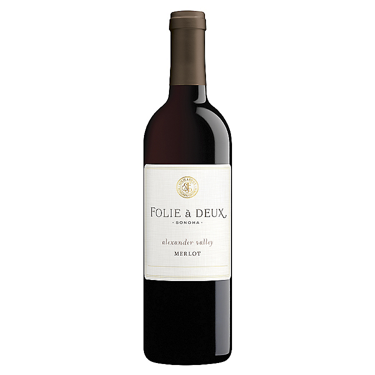 FOLIE A DEUX MERLOT ALEXANDER VALLEY 2018 750ML