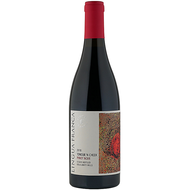 LINGUA FRANCA PINOT NOIR TONGUE 'N CHEEK EOLA AMITY HILLS 2018 750ML