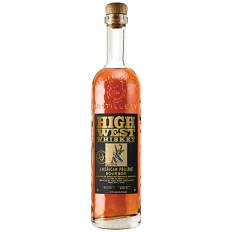 HIGH WEST BLENDED BOURBON AMERICAN PRAIRIE BARREL SELECT LIMITED RELEASE 98.8 750ML