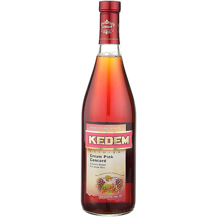 KEDEM CREAM PINK CONCORD NEW YORK 750ML