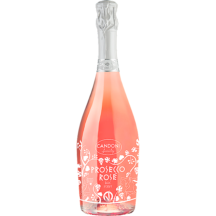 CANDONI PROSECCO EXTRA DRY ROSE MILLESIMATO 2021 750ML
