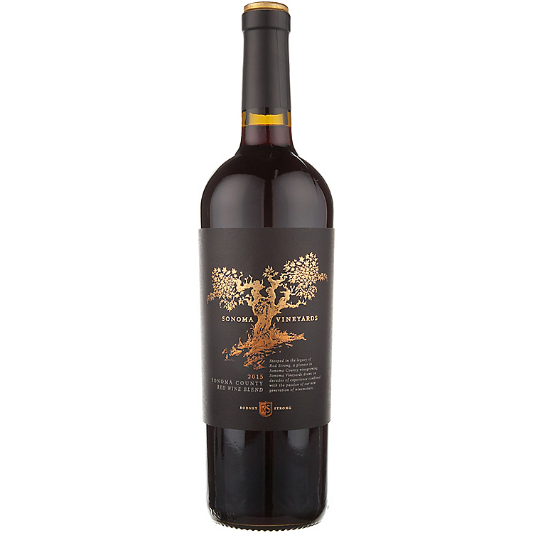 SONOMA VINEYARDS RED WINE BLEND SONOMA COUNTY 750ML