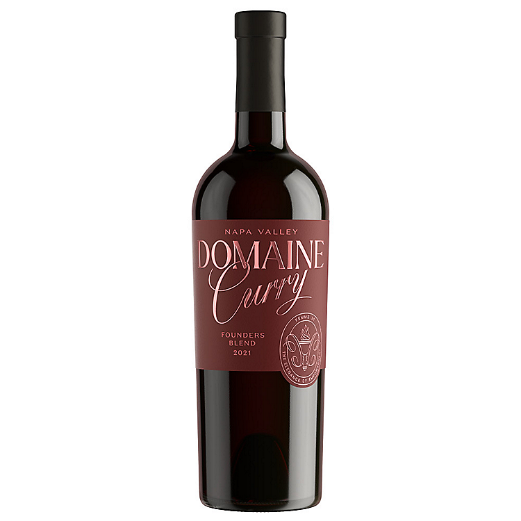 DOMAINE CURRY RED WINE FOUNDERS BLEND NAPA VALLEY 2021 750ML