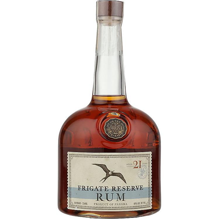 FRIGATE RESERVE AGED RUM 21 YR 80 750ML