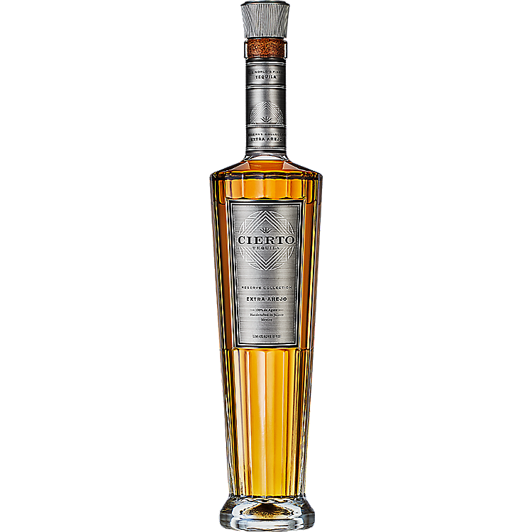 CIERTO TEQUILA EXTRA ANEJO RESERVE COLLECTION 80 750ML