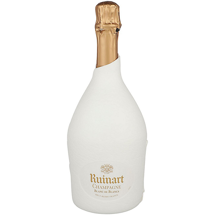 RUINART CHAMPAGNE BRUT BLANC DE BLANCS W/ SECOND SKIN GIFT BOX 750ML