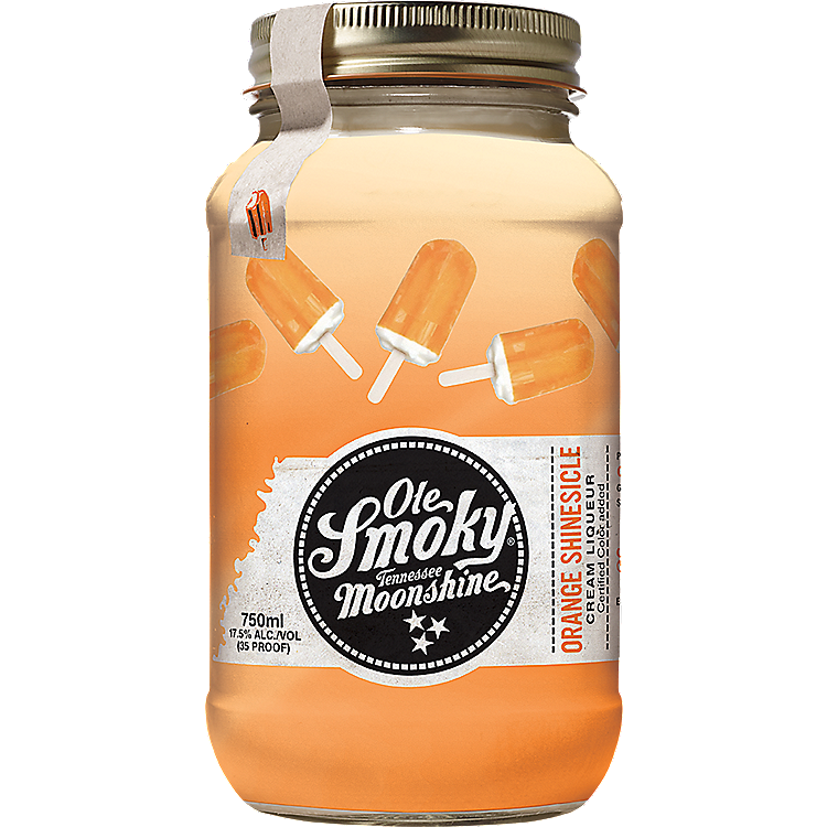 OLE SMOKY ORANGE SHINESICLE CREAM LIQUEUR 35 750ML