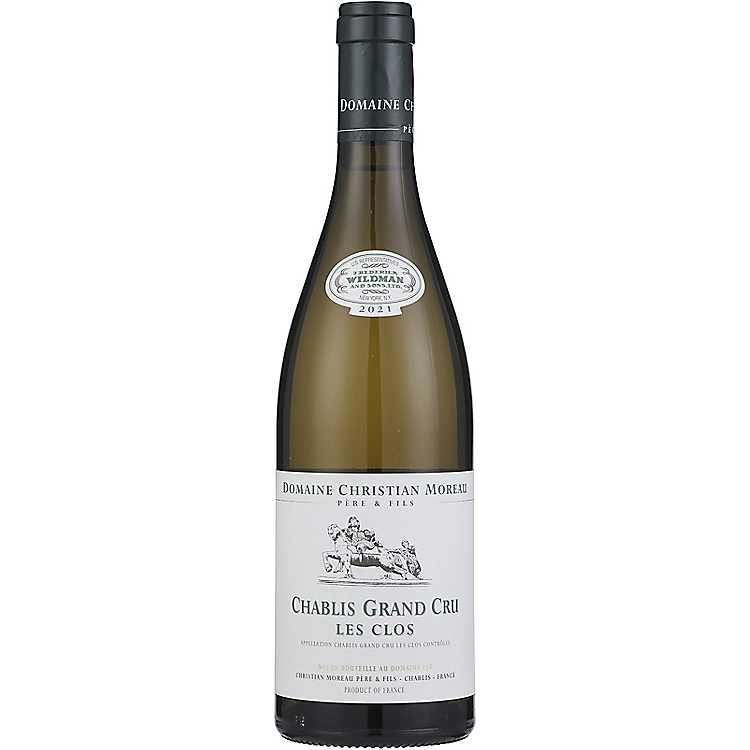 CHRISTIAN MOREAU CHABLIS LES CLOS GRAND CRU 2021 750ML