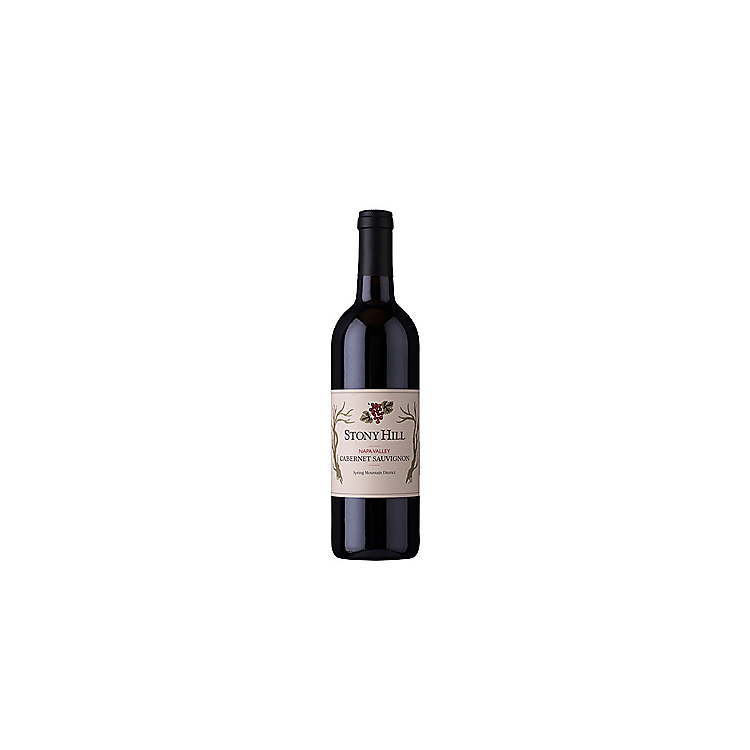 STONY HILL CABERNET SAUVIGNON SPRING MOUNTAIN DISTRICT 2017 WOOD BOX 750ML