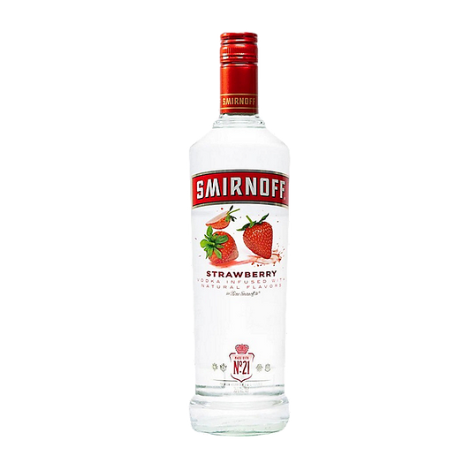 SMIRNOFF VODKA STRAWBERRY FLAVORED 60 750ML