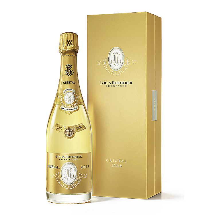 LOUIS ROEDERER CHAMPAGNE BRUT CRISTAL 2015 W/ GIFT BOX 750ML