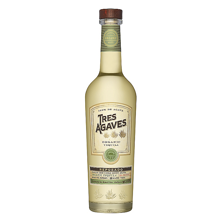 TRES AGAVES TEQUILA REPOSADO 80 750ML