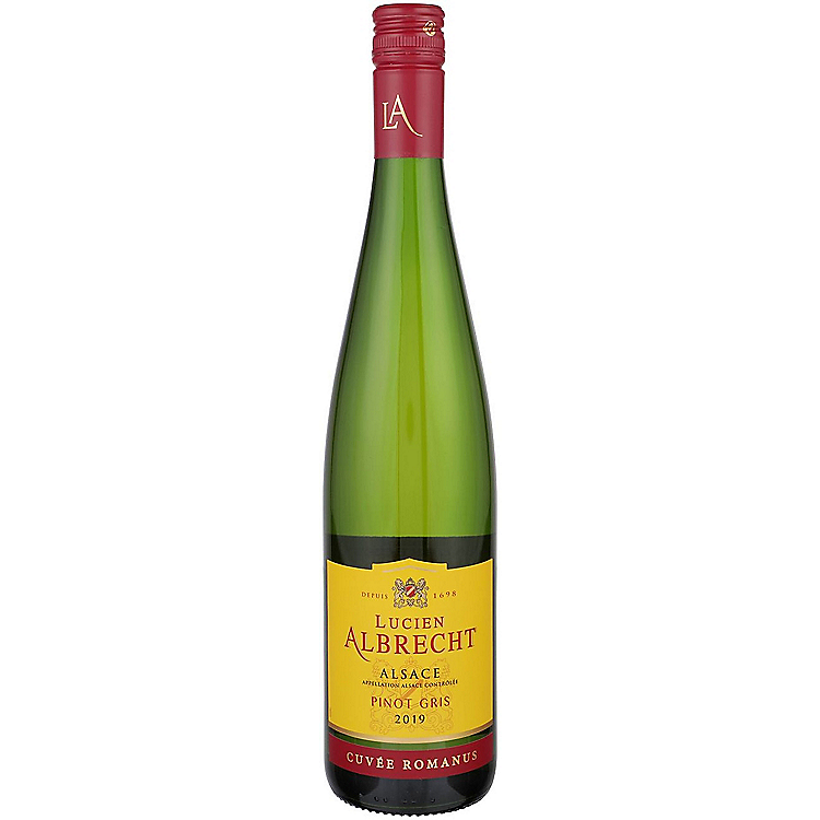 LUCIEN ALBRECHT PINOT GRIS CUVEE ROMANUS ALSACE 2019 750ML