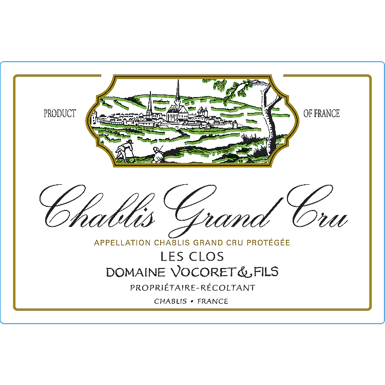 DOMAINE VOCORET & FILS CHABLIS LES CLOS GRAND CRU 2021 750ML
