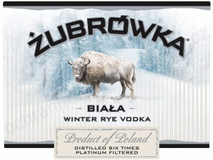 Zu Zubrowka Biala Winter Rye Vodka
