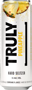 TRULY Pineapple Hard Seltzer (24 - 12oz Cans, 6 Pack)