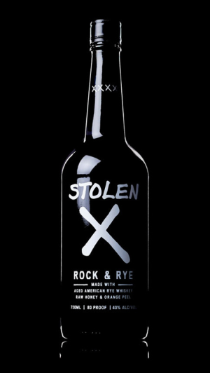 Stolen X Rock & Rye Whiskey Liqueur