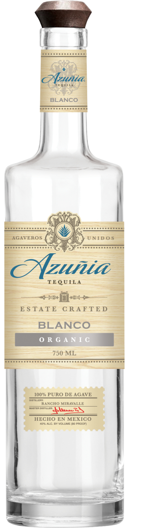 Azunia Blanco Organic Tequila 750ml