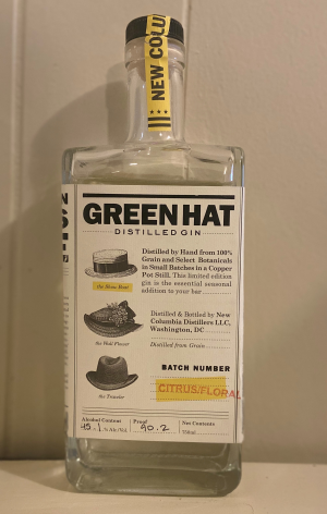 Green Hat Citrus Floral Gin